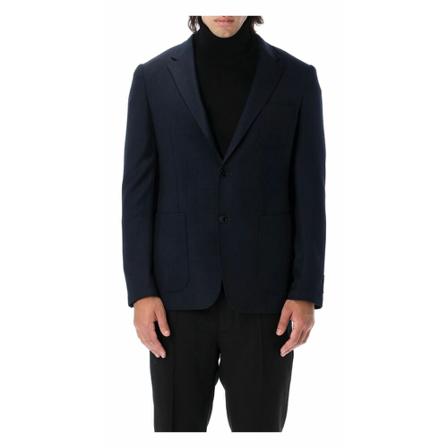 Z Zegna - Kavajer - Blå - Herr - Storlek: M, Herr, Storlek: M