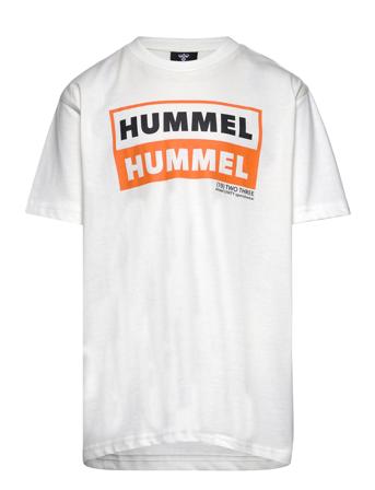 Hmltwo T-Shirt S/S Sets Sets With Short-sleeved T-shirt White Hummel