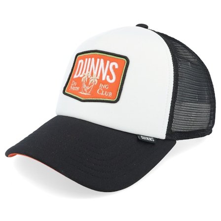Djinns - White trucker Caps - Hft Cap Dnc Paddy Pad Black/White A-Frame Trucker @ Hatstore