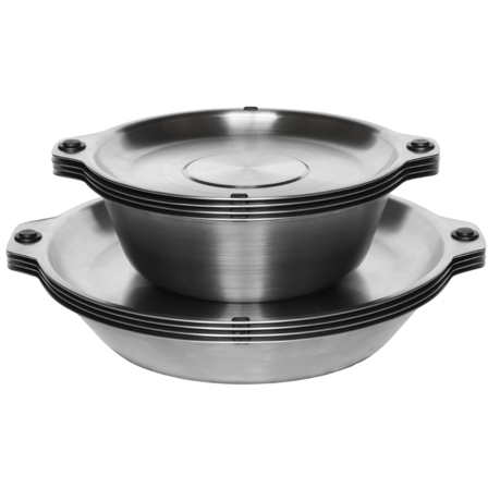 Full-Windsor Magware Bowls-Plates Double Set