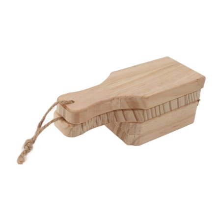 Tostonera i træ 2 i 1 Bananmoser Plantainpresse til friturestegte chips Tostones Kartofler