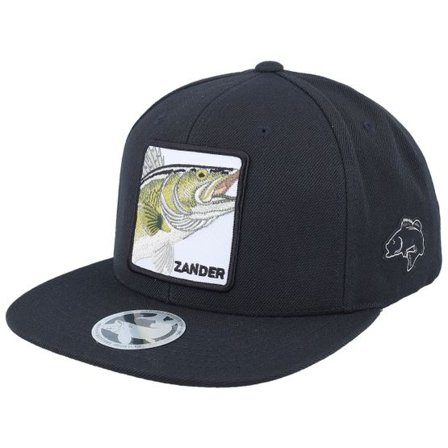 Skillfish - Svart snapback Keps - Zander Box Black/Black Snapback @ Hatstore