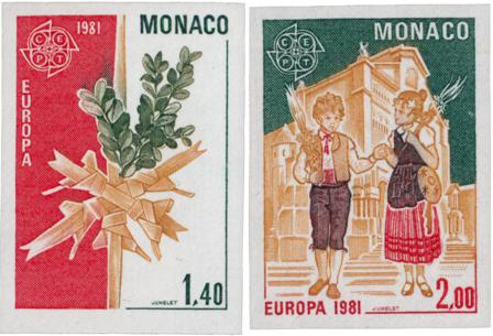 Monaco 1981 - YT 1273/1274 - Postfrisk
