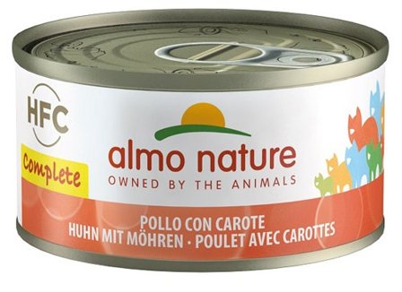 Almo Nature HFC Complete Cibo Umido Pollo E Carote Per Gatti