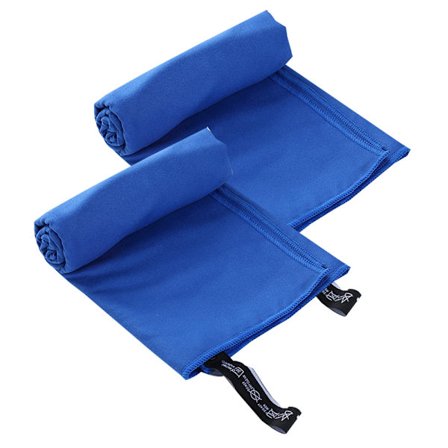 Håndklæde Mikrofiber Håndklæde - Rejse og Sport. Hurtigtørrende - Superabsorberende. 2 stk. 40*80cm