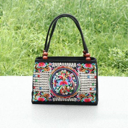 Broderede tasker Bucket Bag 4 4