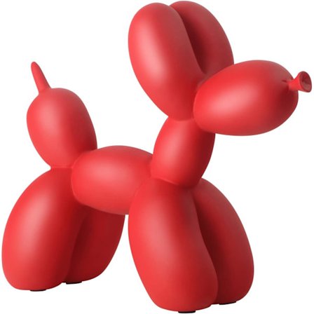 Ballonghund i Resin - Modern Dekoration för Skrivbord