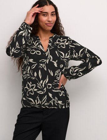 Kaffe Kaditte Blouse - Black - 34