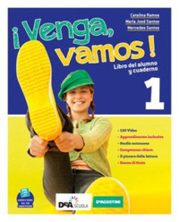 ¡Venga, vamos! Libro del alumno y cuaderno. Con Exámenes. Per la Scuola media. Con e-book. Con espansione online. Con DVD-ROM. Vol. 3 Maria José 