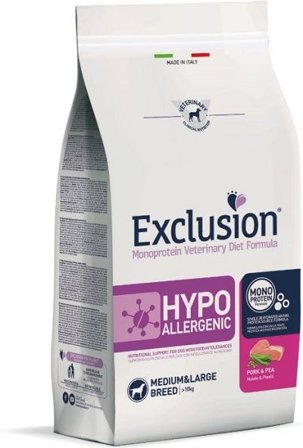 Exclusion Monoprotein Veterinary Diet Formula Hypoallergenic