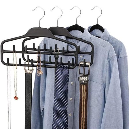 Opphengere for slips og belter, 2-pakning med antiskli