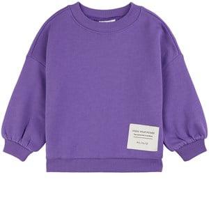 Kids - MAINIO Deep Lavender GOTS Superpower Sweatshirt 134/140 cm - Jumpers and knitwear - 134/140 cm - Purple