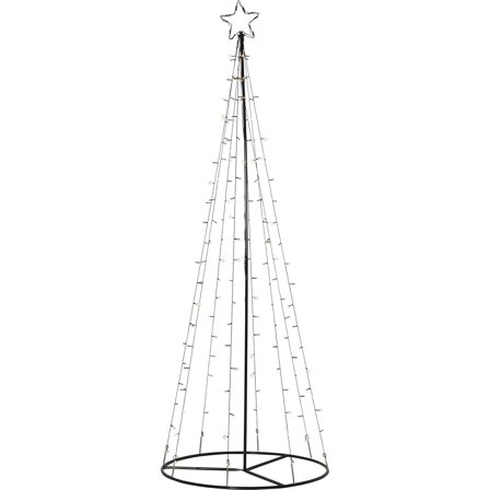 Star Trading - Dekorasjonsfigur 807-50 Light Tree Svart 170 Svart