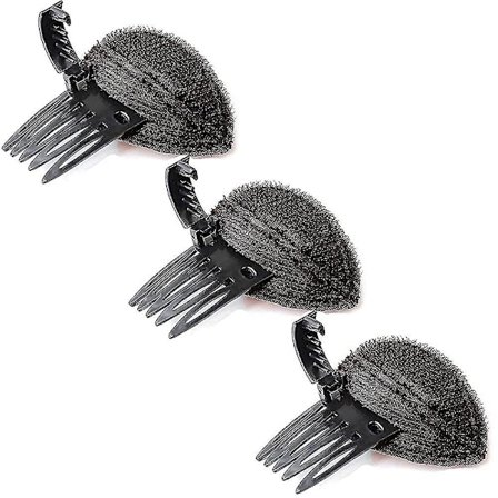 Perfect Puff Hair Head Cushion, volym set(3 st brun) - on stock