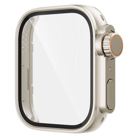 Change To Ultra Fodral för Huawei Watch Fit 4 Härdat Glas skydd + Skärmskydd för Huawei Watch Fit 4 Pro Uppgradera till Ultra