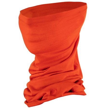 Fjällräven Men's Abisko Lite Neck Gaiter in Flame Orange, Wolle