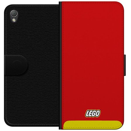 Kompatibelt Plånboksfodral till Sony Sony Xperia Z3 Lego Röd Gul Poster Byggklossar Officiell Logotyp Leksaker Retro Vintage Design Klassiskt Leksak