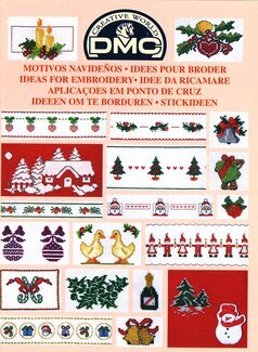 Vorlagenbuch mit Weihnachtsmotiven - DMC