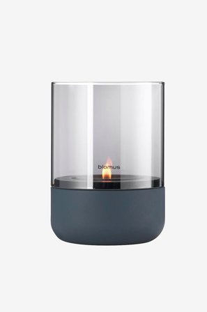Blomus - Ljuslykta Calma Small 14 cm - Grå - Ljusstakar & lyktor - Från Homeroom