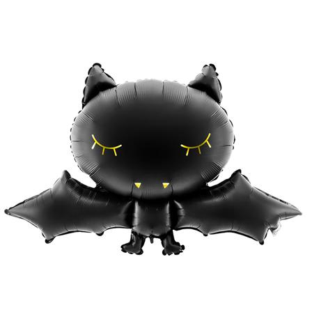 Folieballon Flagermus Sort 80x52 cm