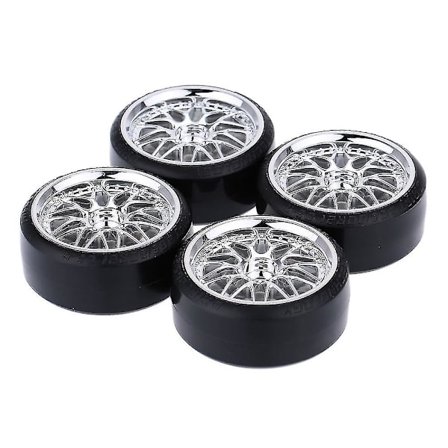 4 stk./sæt 1/10 Drift Bil Dæk Hård Dæk Til Traxxas Hsp Tamiya Hpi Kyosho On-road Drifting Bil