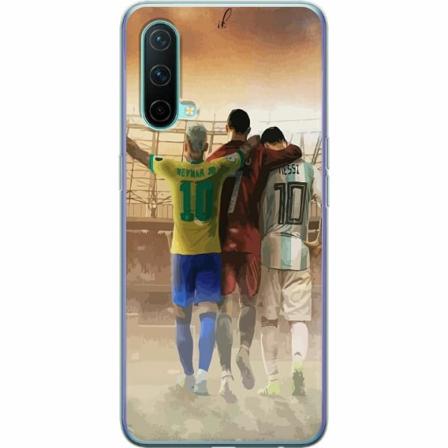 Oneplus Nord Ce 5g Genomskinligt Skal Messi