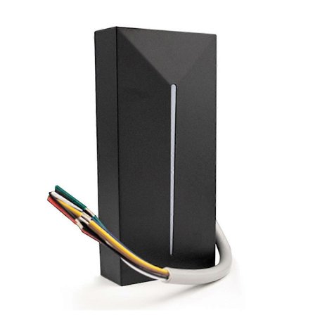 Adgangskontroll Kortleser Liten Wiegand Kortleser IP68 Vanntett Lang Rekkevidde RFID Kortleser, 13.56Mhz IC/MF