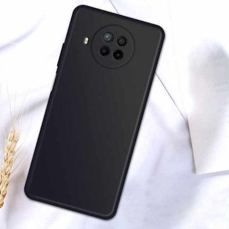 Xiaomi Mi 10T Lite - Silicone Case Microfiber