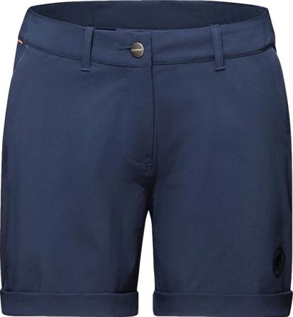 Mammut Women's Runbold Roll Cuff Shorts Women hiking shorts Blue 38