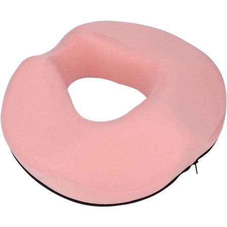 Donut-kudde för stol, Bekväm och ventilerande donut-kudde för hemmet (Rosafärgad)