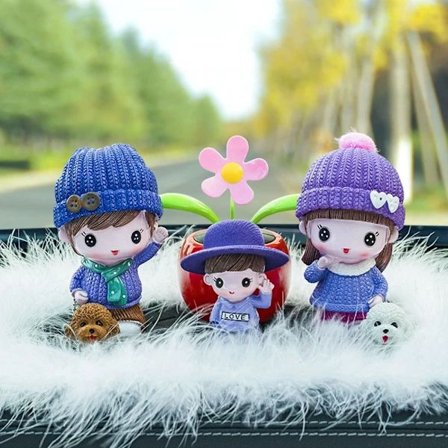 Bildekorationsfigurer 9 9 9