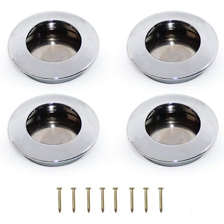 4 stk. Dørgreb til Indbygget Skab, Skydedørsgreb