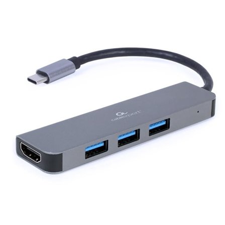 USB Hubb - USB-C till 3xUSB 3.2 + HDMI