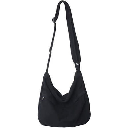 1 kpl Canvas-lähettilaukku Hobo-olkalaukku naisille Olkalaukku Käsilaukku Vintage Esteettinen Matkustaminen Työ