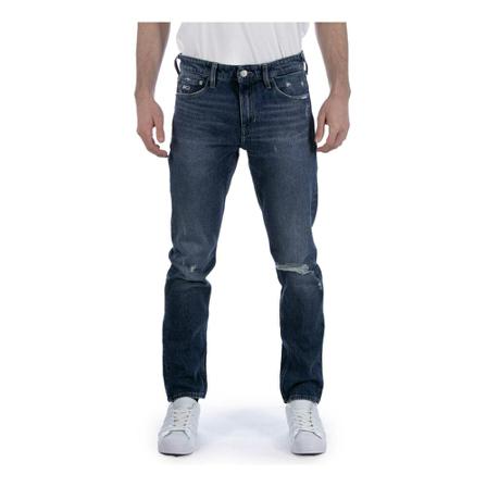 Tommy Hilfiger, Slim-fit Jeans Niebieski, Mężczyzna, Rozmiar: W29 L32