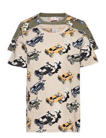 Top Ss 2 Pack Street Racer Car Patterned Lindex