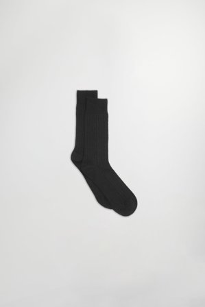 NN07 Sock Ten male Black Wool Blend