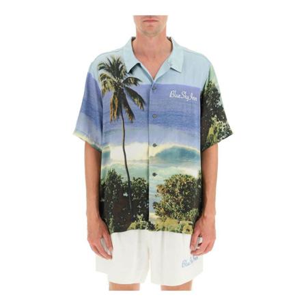 Blue Sky Inn, Shirts Blauw, Heren, Maat:M