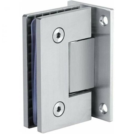 8-10mm Skruebeslag, Glasdørshængsler, 90o Rammeløs Vægbeslag