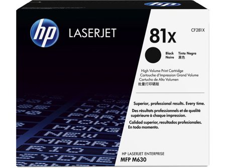 HP Toner CF281X 81X 25K Svart - Lyreco - Toner och bläck - Tonerkassetter - Toner HP