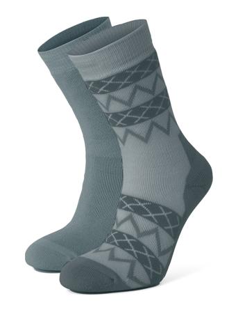 2-Pk Wool Socks Lingerie Socks Regular Socks Grønn Johaug*Betinget Tilbud