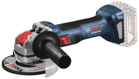 Bosch GWX 18V-7 Vinkelslip utan batteri och laddare, Maskiner