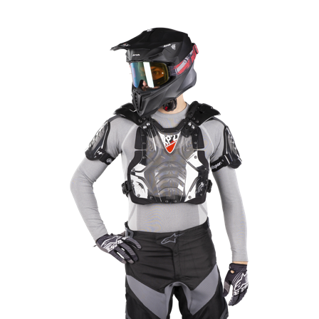 Polisport XP2 Chest Protector Black Onesize