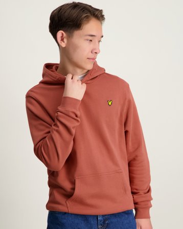 Lyle & Scott Pullover Hoodie Röd Huvtröjor/Hoodies Kille - Kids Brand Store