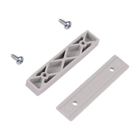 WatWin Robust Skarvstycke för draperiskena Silver, Badrum