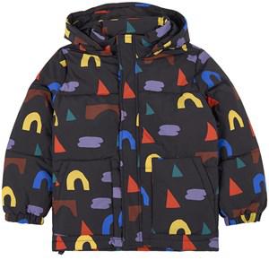 Kids - Bobo Choses Playful Printed Puffer Jacket Black 8-9 Years - Coats and jackets - 8-9 years - Blue
