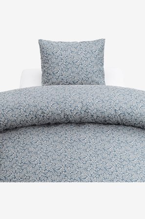 Borganäs of Sweden - 2-Dels Set Hulda - Blå - Påslakanset - 150X210 - Från Homeroom