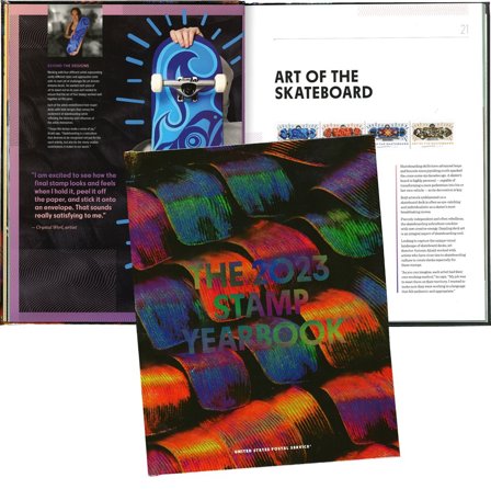 USA - årsbok 2023 - Med dagligmærker og særmærker