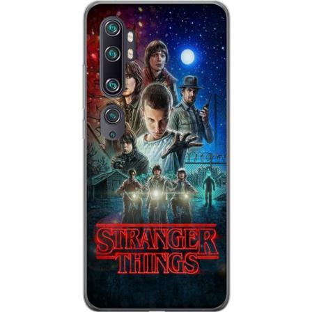 Xiaomi Mi Note 10 Genomskinligt Skal Stranger Things