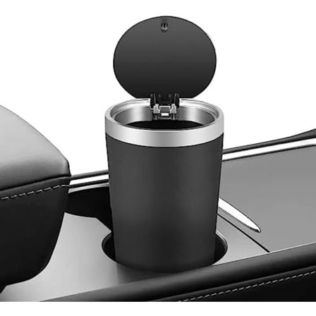 6x15x9cm Auton roskakorit kannella - Auton roskakori - Mukiteline - Mukiteline | Pieni auto | Pestävä mukiteline roskakori w